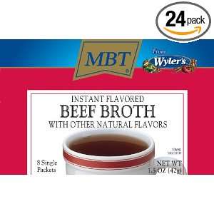 Wylers Bouillon Cube, Beef, 15 Count Packages (Pack of 24)  