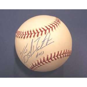  Miguel Batista Autographed Baseball
