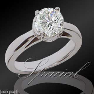 07 Round Brilliant Cut Diamond Engagement Ring K SI2  
