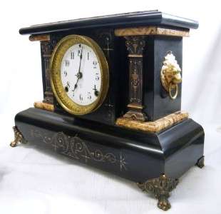 Seth Thomas Adamantine Clock Era 1880 Antique RARE  