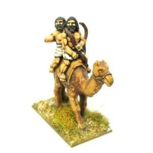  15mm Midianite Arab Camel with two archers (3 per pack 