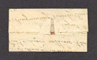1826 Stampless Folded Letter   Norristown, PA.  