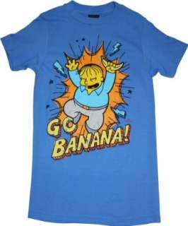  Simpsons Ralph Wiggum Go Banana Mens T Shirt Clothing