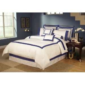  11Pcs King Hotel Tranquil Bed in a Bag Set Navy