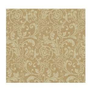  York Wallcoverings PS3905 Wind River Stylized Floral on 