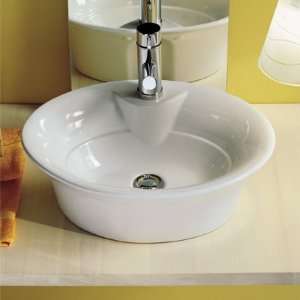  Supported Ceramic Washbasin Without Overflow 8005
