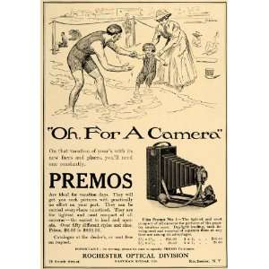 1909 Ad Film Premo No. 1 Camera Eastman Kodak Company   Original Print 