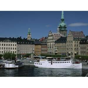  Waterfront, Gamla Stan (Old Town), Stockholm, Sweden, Scandinavia 