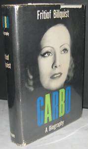 Garbo A Biography by Fritiof Billquist Movie, 1960 book  