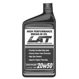  LAT Racing Oils 20w50 Break in Oil   1 Quart Automotive