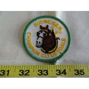  Budweiser Champion Clydesdale Patch 