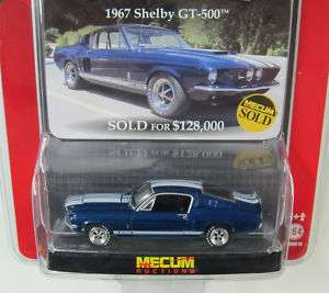 GREENLIGHT AUCTION BLOCK 14 1967 FORD SHELBY GT 500  