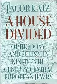 House Divided, (1584652950), Jacob Katz, Textbooks   