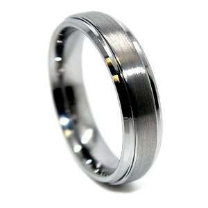   Tungsten Ring Wedding Band Designer Fashion Engagement Ring Size 5