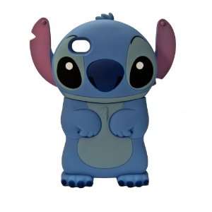  1X Disneys Stitch Character iPhone 4 or 4S hard 3D case 