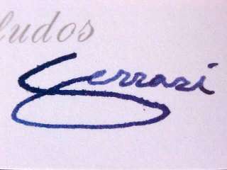 Ferrari Signature Autograph_Enzo Ferrari Signed Autograph OEM  
