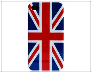 UK United Kingdom Flag Hard Case Cover For iPhone 4 4G  