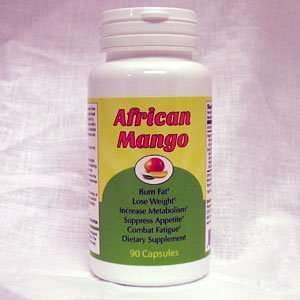  African Mango Weight Loss Supplement, 90 Capsules Health 