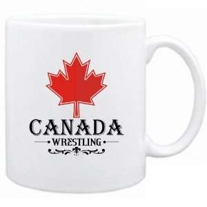  New  Maple / Canada Wrestling  Mug Sports
