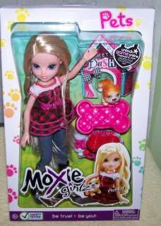 Moxie Girlz Pets *Avery* Doll & Dash New 035051500551  