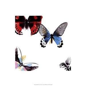  Butterflies Dance I Poster by A. Project (13.00 x 19.00 