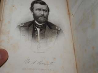 JT Headley 1st EDITION Life Ulysses S Grant CIVIL WAR  