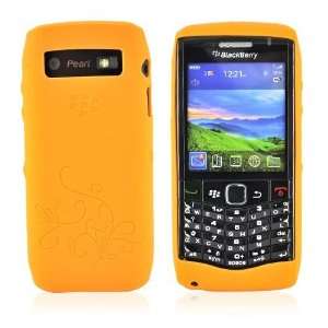 for OEM BlackBerry Pearl 9100 Silicone Case ORANGE 