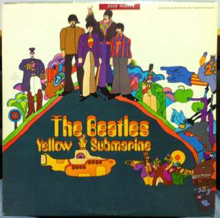 THE BEATLES yellow submarine LP Mint  SW 153 Vinyl 1969 1st Press USA 