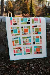easy QUILT PATTERN, baby or lap, layer cake, fat quarter or Scrap 