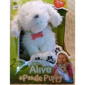  WowWee Alive   White Poodle Puppy Toys & Games