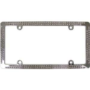  Custom Accessories 92838 Double Chrome License Plate Frame 