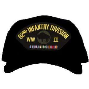  92nd Infantry Division WWII Ball Cap 