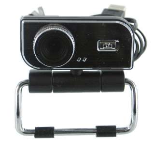 Mega pixel USB 2.0 Clip On Webcam Web Camera w/ Microphone Chrome 