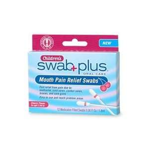  Swabplus Mouth Pain Relief Swabs 12ea Health & Personal 