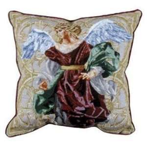  Angels of Hope Decorative Christmas Throw Pillow in Red 17 