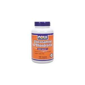  Glucosamine & Chondroitin Small Tabs, 180 Tablets, NOW 