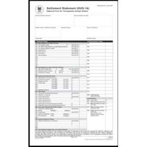  EGP HUD Settlement Statement   HUD 1A 