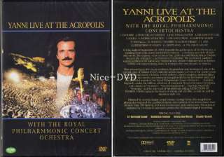 YANNI   Live At The Acropolis 1994 DVD, SEALED New  