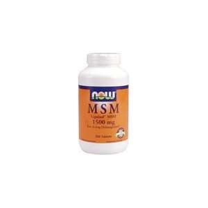  MSM by NOW Foods   (3000mg   200 Tablets) Health 