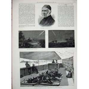  1882 Army Egypt Soldiers Boat Earl Harrowby Comet India 