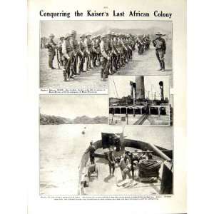   1917 WORLD WAR TANGANYIKA TOU AFRICA SELOUS SOLDIERS