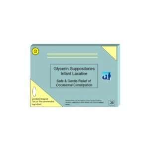  Glycerin Infant Laxative Suppositories 25 Health 