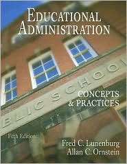   Practices, (0495115851), Fred C. Lunenburg, Textbooks   