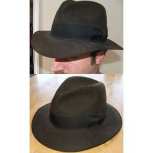  Stetson Indiana Jones Hat (Fedora), Fur Felt, Size   7 1/4 