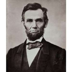  Abraham Lincoln facing front 1863 8x10
