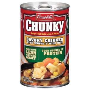  Campbells Chunky Chicken Rice Soup Ez Open, 18.8 oz, 3 ct 
