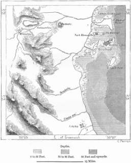 ERITREA Massawa, sketch map, c1885  