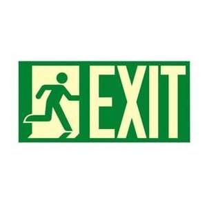  Photoluminescent Man To Right Exit Nyc Mea Listed 