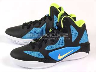 Nike Hyperfuse 2011 (GS) Black/Metallic Blue 2011 High 454580 002 