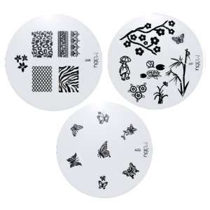  MoYou Nail Art 3 image Plate Bundle  A80+ A87+ A52 Beauty